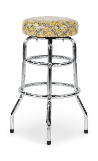 Pac-Man Yellow 30  Swivel Stool