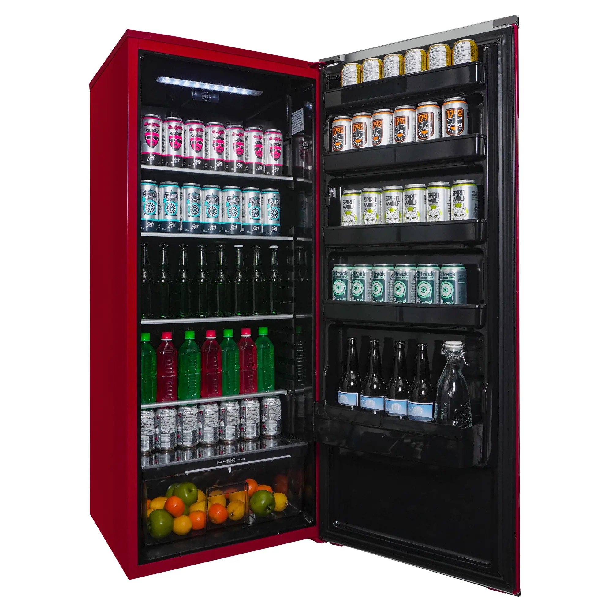 DAR110A3LDB Danby 11 Cu Ft Apartment Compact Refrigerator - Red-4