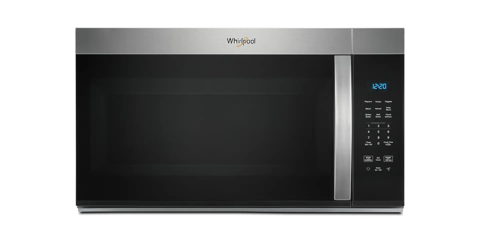WMMS3130RZ Whirlpool 1.7 Cu Ft Over The Range Microwave - Fingerprint Resistant Stainless Steel-1
