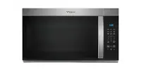 WMMS3130RZ Whirlpool 1.7 Cu Ft Over The Range Microwave - Fingerprint Resistant Stainless Steel