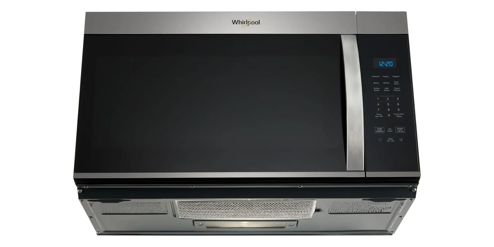 WMMS3130RZ Whirlpool 1.7 Cu Ft Over The Range Microwave - Fingerprint Resistant Stainless Steel-7