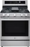 LRGN6325X LG 6.3 Cu Ft Gas Single Oven Range - Stainless Steel