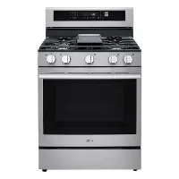 LRGN6325X LG 6.3 Cu Ft Gas Single Oven Range - Stainless Steel