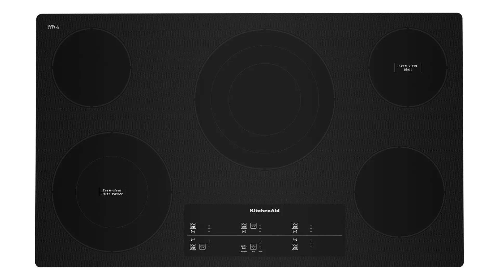 KCES956KBL KitchenAid 36  Electric Cooktop - Black-1