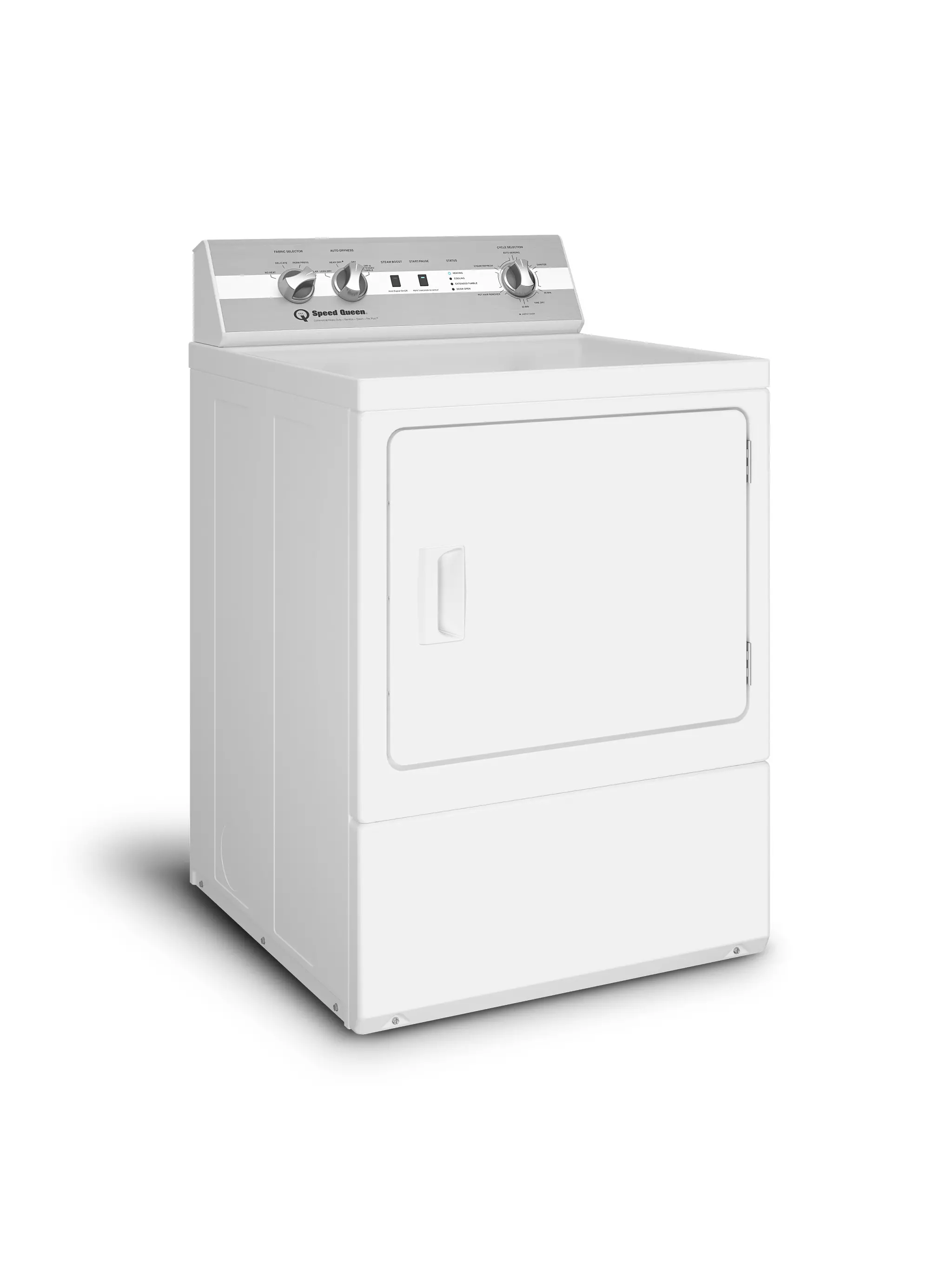 DC5004WG Speed Queen DC5 Sanitizing Gas Dryer with Pet Plus™ - White-5