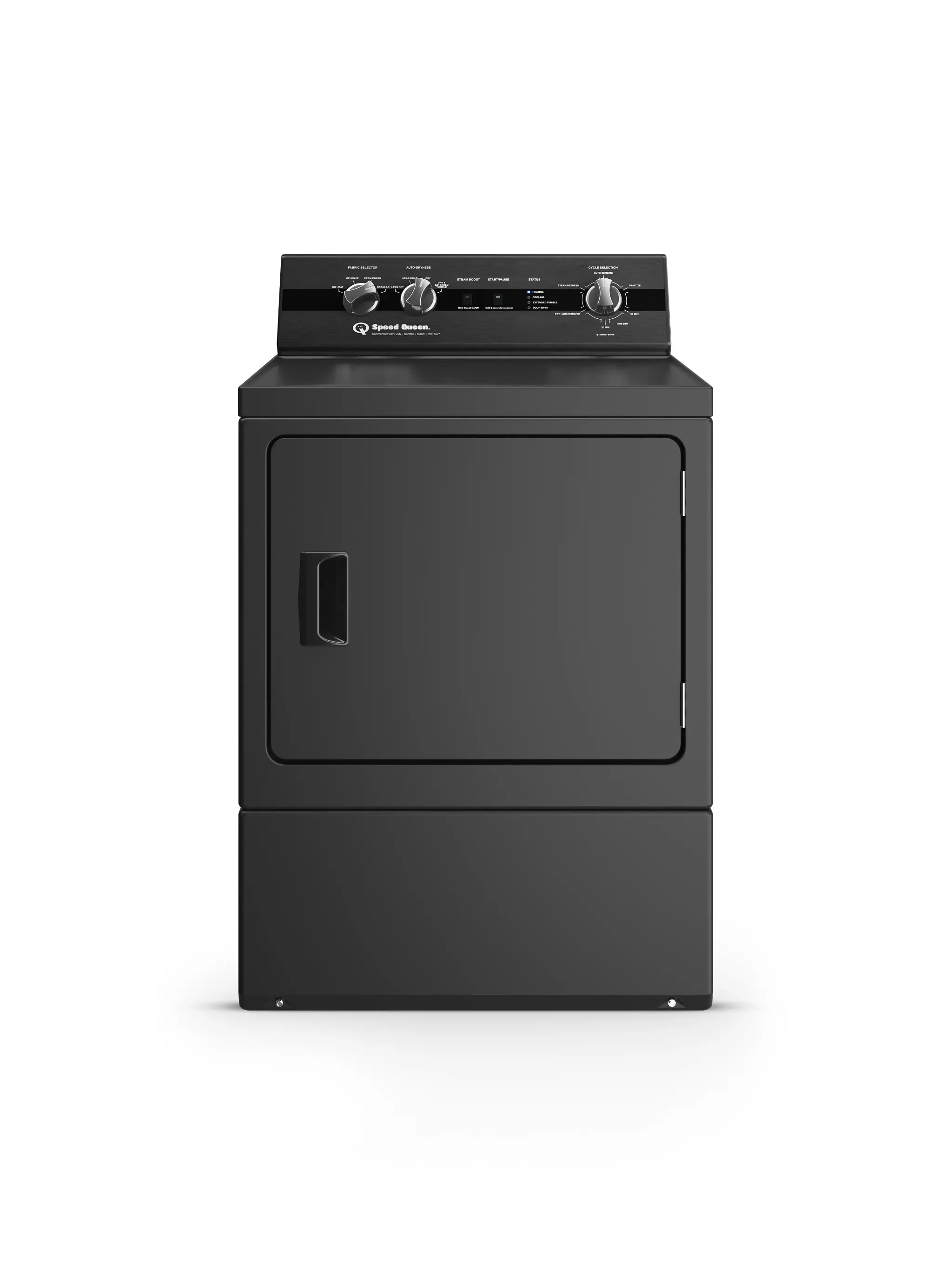 DC5004BE Speed Queen DC5 Sanitizing Electric Dryer with Pet Plus™ - Matte Black-1