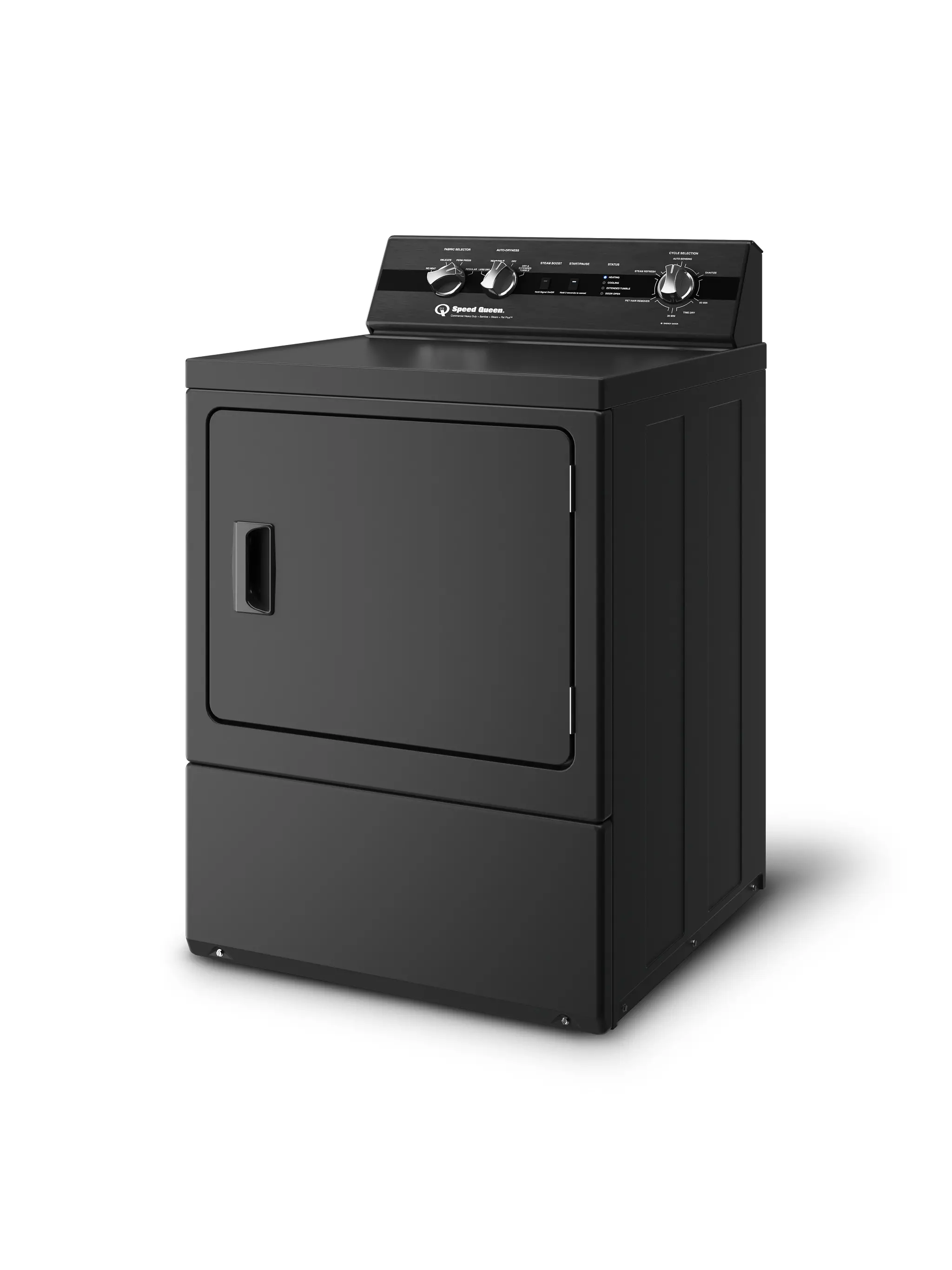 DC5004BE Speed Queen DC5 Sanitizing Electric Dryer with Pet Plus™ - Matte Black-4