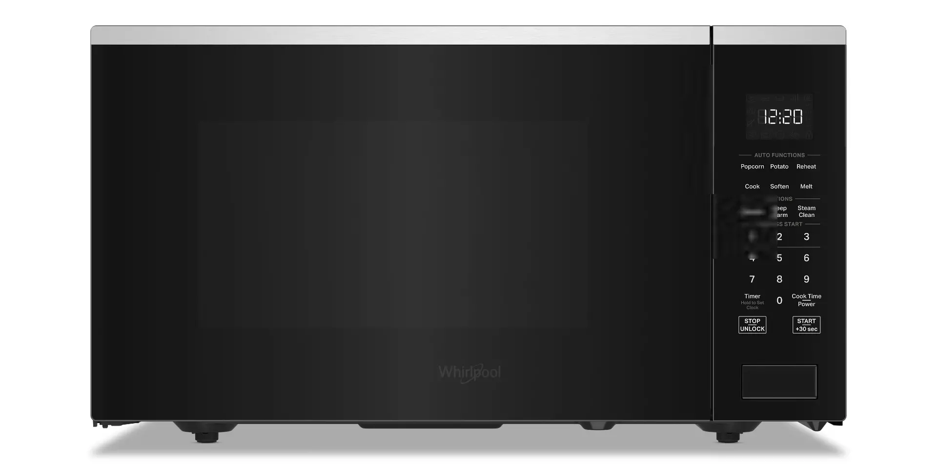 WMCS7022SZ Whirlpool 1.6 Cu Ft Countertop Microwave - Stainless Steel-1