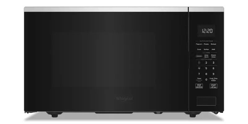 Whirlpool 1.6 Cu Ft Countertop Microwave - Stainless Steel