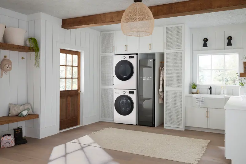 DLGX5801A LG 7.4 Cu Ft Ultra Large Capacity Smart Gas Dryer - Alpine White-8