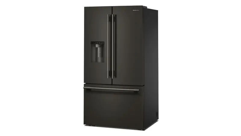 KitchenAid 30 Cu Ft French Door Refrigerator - Black Ore | RC Willey