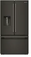KRFF436SBE KitchenAid 30 Cu Ft French Door Refrigerator - Black Ore