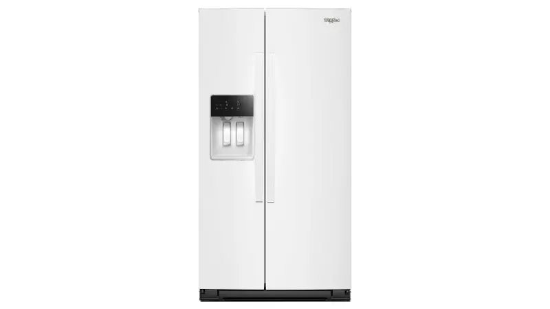 Whirlpool 20.85 Cu Ft Side-by-Side Refrigerator - White