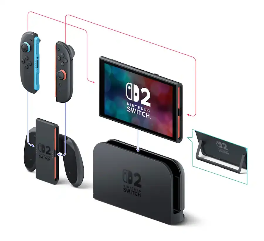 NINT123669SWT Nintendo Switch 2 System Console-9