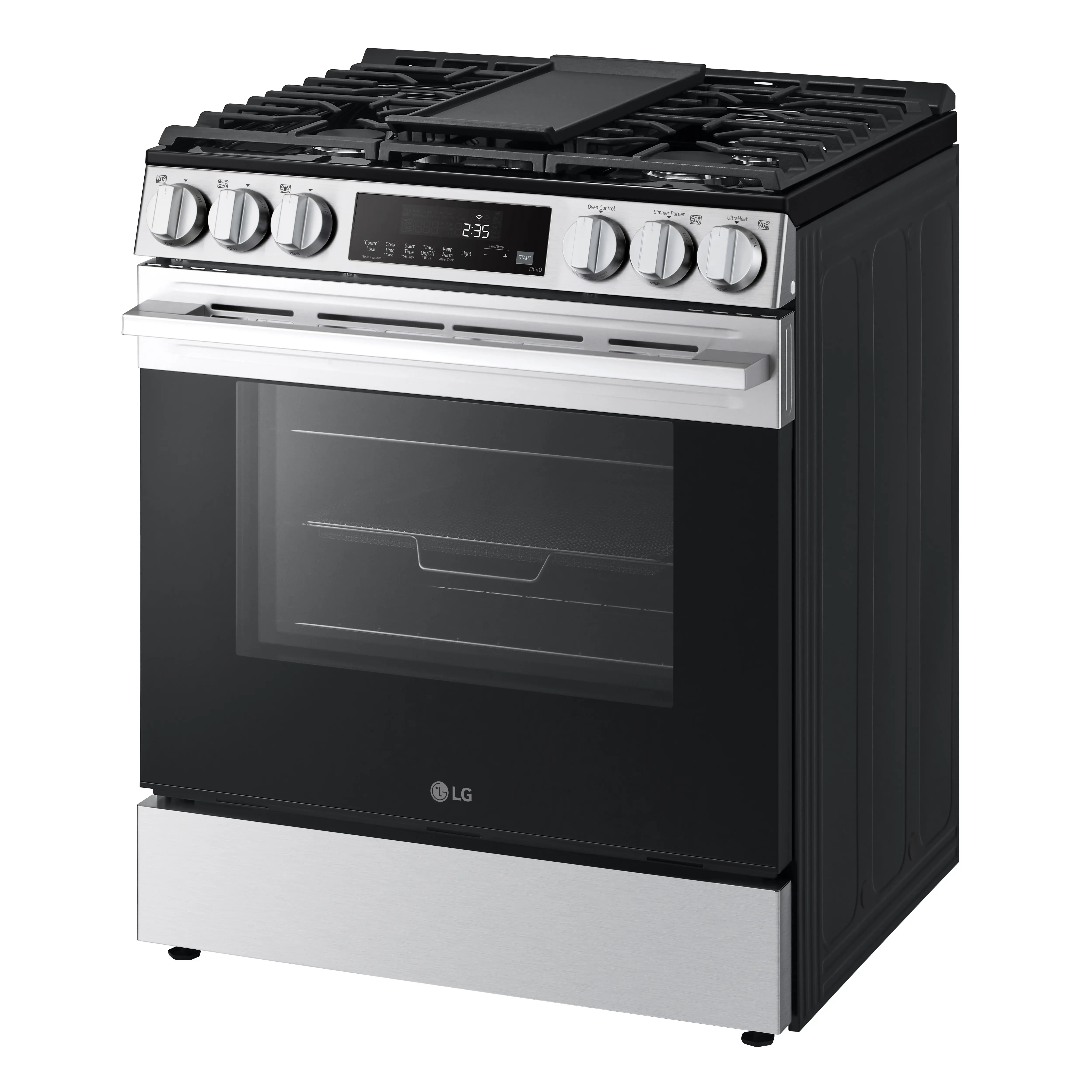 LSGL5833X LG 5.8 Cu Ft Single Oven Gas Range - Stainless Steel-17