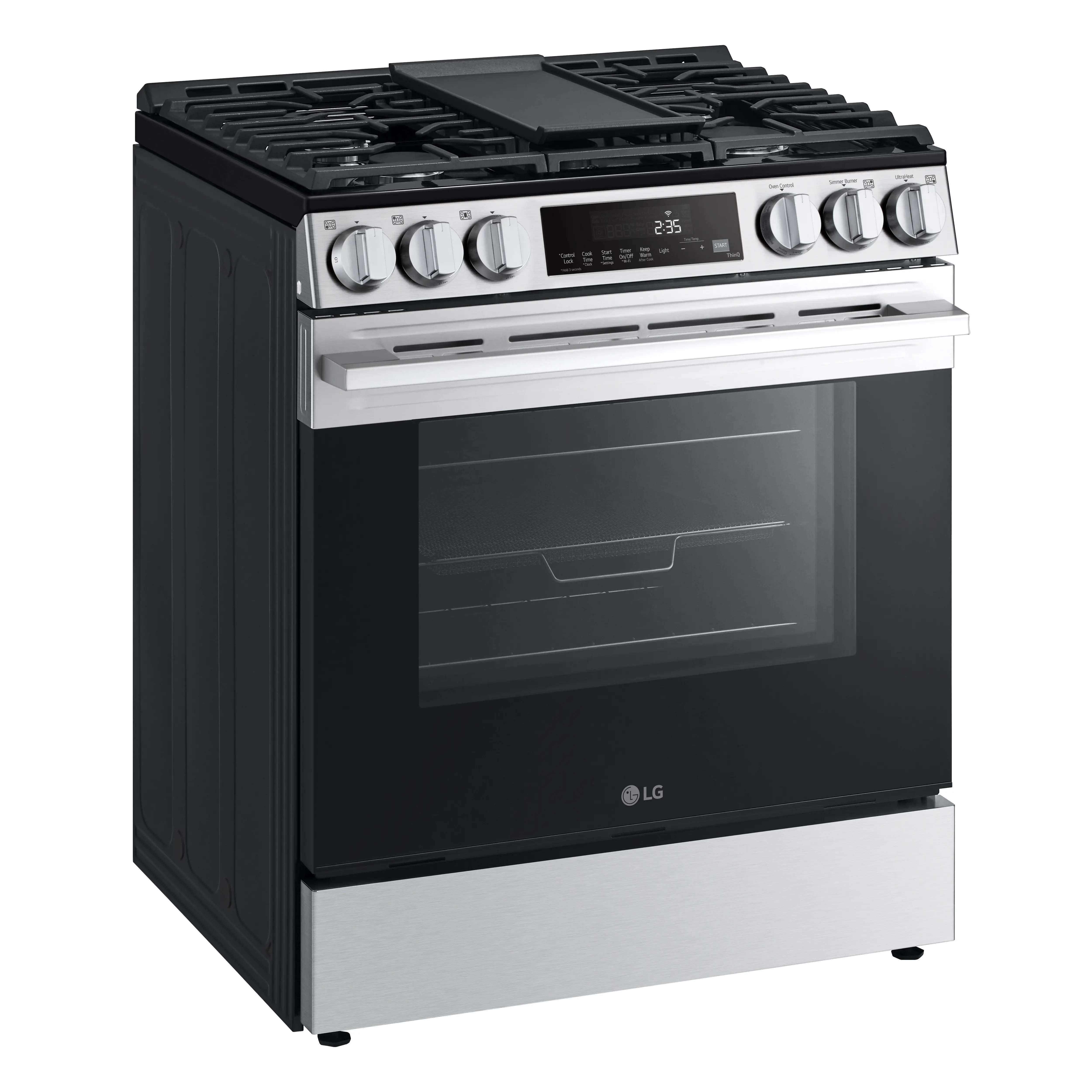 LSGL5833X LG 5.8 Cu Ft Single Oven Gas Range - Stainless Steel-19
