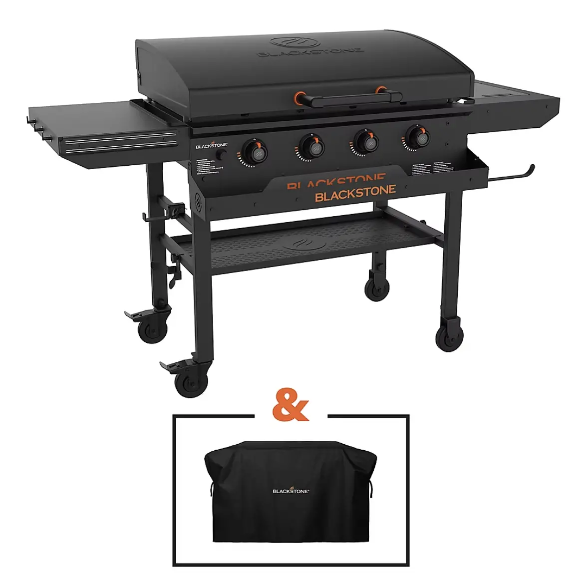 2336 Blackstone 36  Griddle with Hood and Cover-4