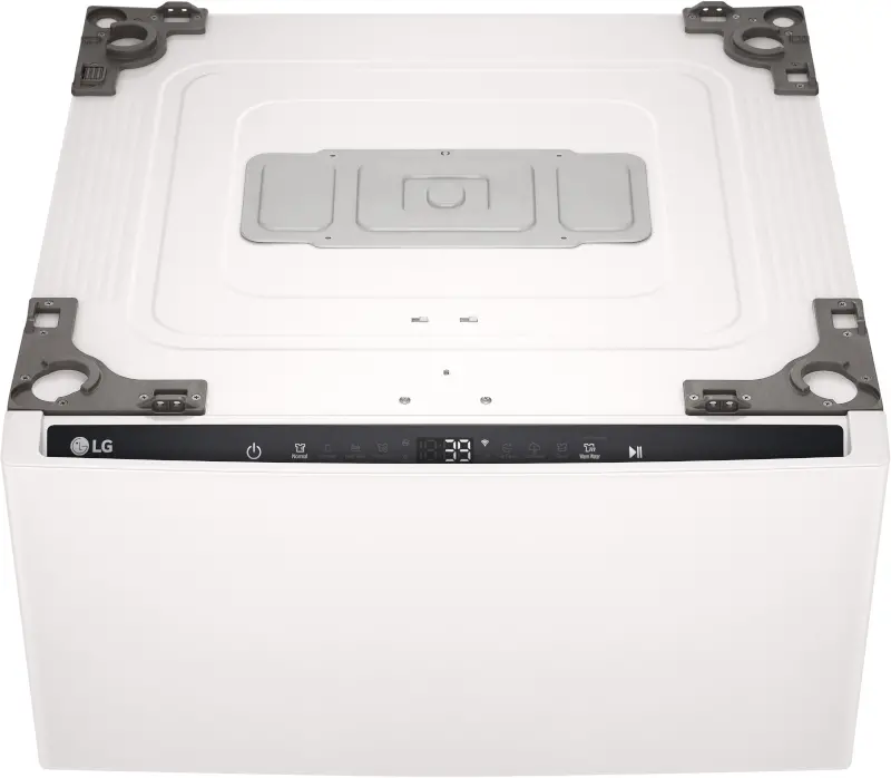 LG Sidekick 1.0 Cu Ft Pedestal Washer - White