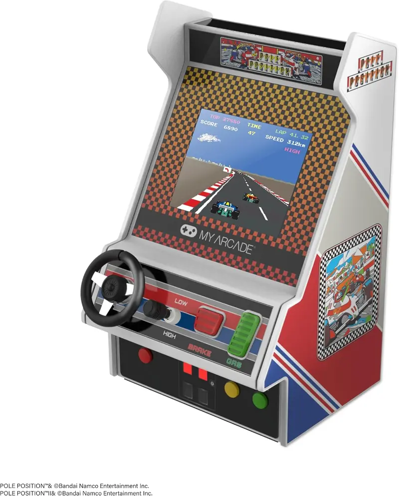 Pole Position Racing Player Retro Mini Arcade