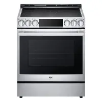 LSIS6338FE LG 6.3 Cu Ft Induction Single Oven Range - Stainless Steel