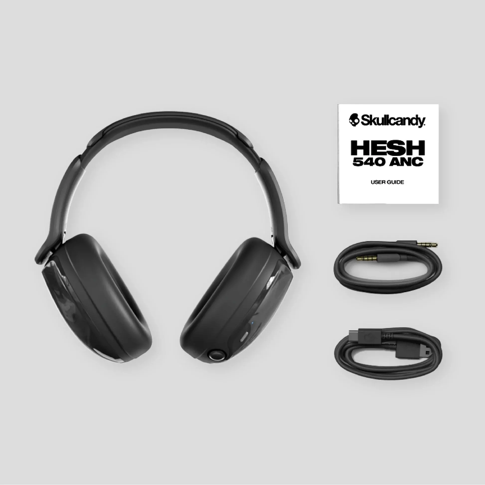 S6HAW-T740 SkullCandy Hesh 540 Active Noise Cancelling Headphones - Black-9