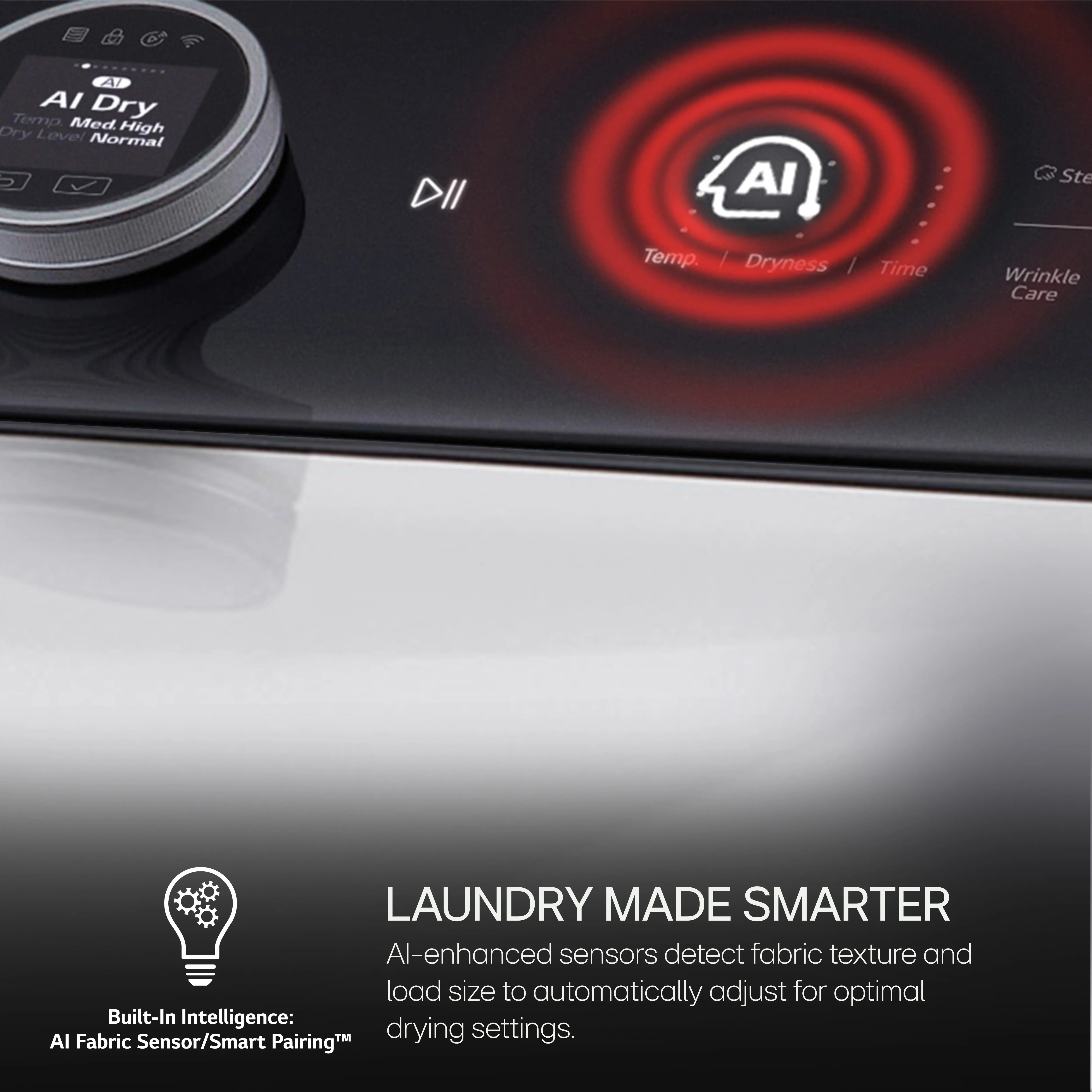 DLEX8600WE LG 7.3 Cu Ft Electric Smart Dryer - White-4