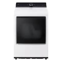 DLGX8601WE LG 7.3 Cu Ft Gas Dryer - Alpine White