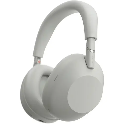 WH1000XM6/S Sony WH-1000XM6 Noise-Canceling Wireless Over-Ear Headphones - Platinum Silver-1