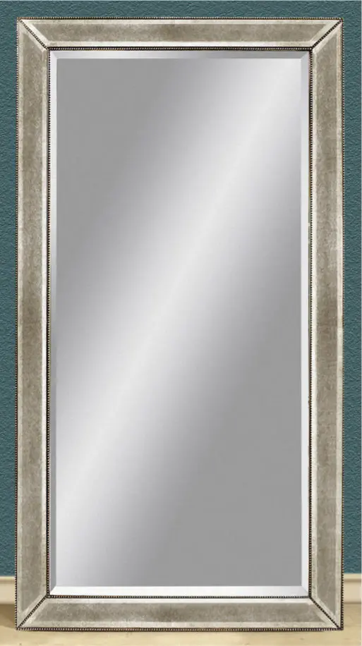 Formal Silver Leaner Mirror-1