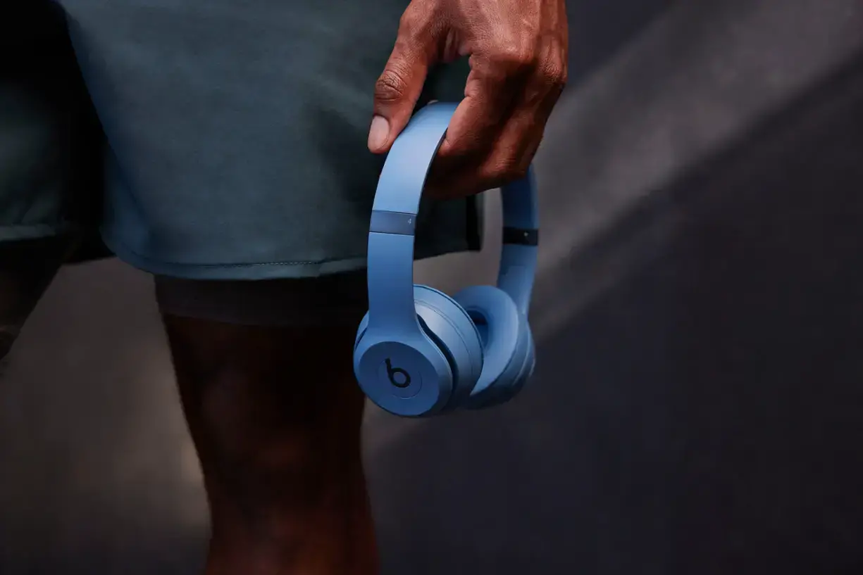 MUW43LL/A Beats Solo 4 True Wireless On-Ear Headphones - Blue-6