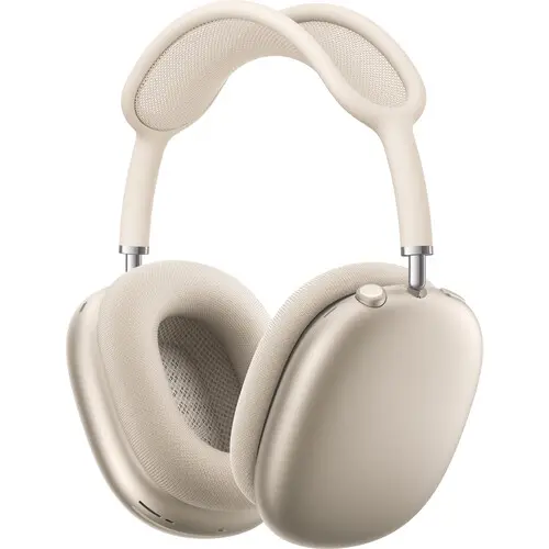 MWW53AM/A Apple AirPods Max Wireless Noise Canceling Over-Ear Headphones - Starlight-3