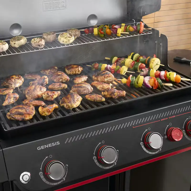 1501831 Weber Genesis E-430 Natural Gas Grill - Stealth Black-5