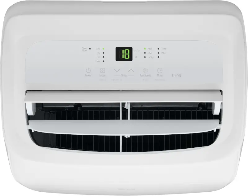 LP1025WHSM LG 10,000 BTU Portable Air Conditioner with Heater, Dehumidifier, and Wifi-12