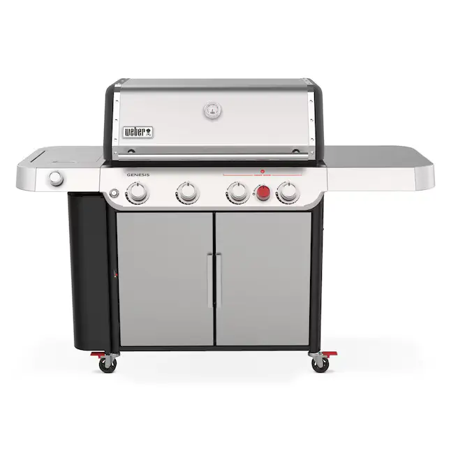 36400001 Weber Genesis S-435 Stainless Steel Liquid Propane Grill-1
