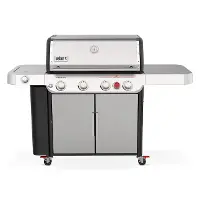 36400001 Weber Genesis S-435 Stainless Steel Liquid Propane Grill