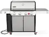 38400001 Weber Genesis S-435 Stainless Steel Natural Gas Grill