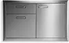 LSA36-4 Lynx 36  Ventana Door and Drawer Combination