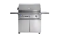 L601PSFR-LP Lynx 36  Sedona Liquid Propane Freestanding Grill and Cart with Rotisserie, ProSear Infrared Burner and Two Stainless Steel Burners