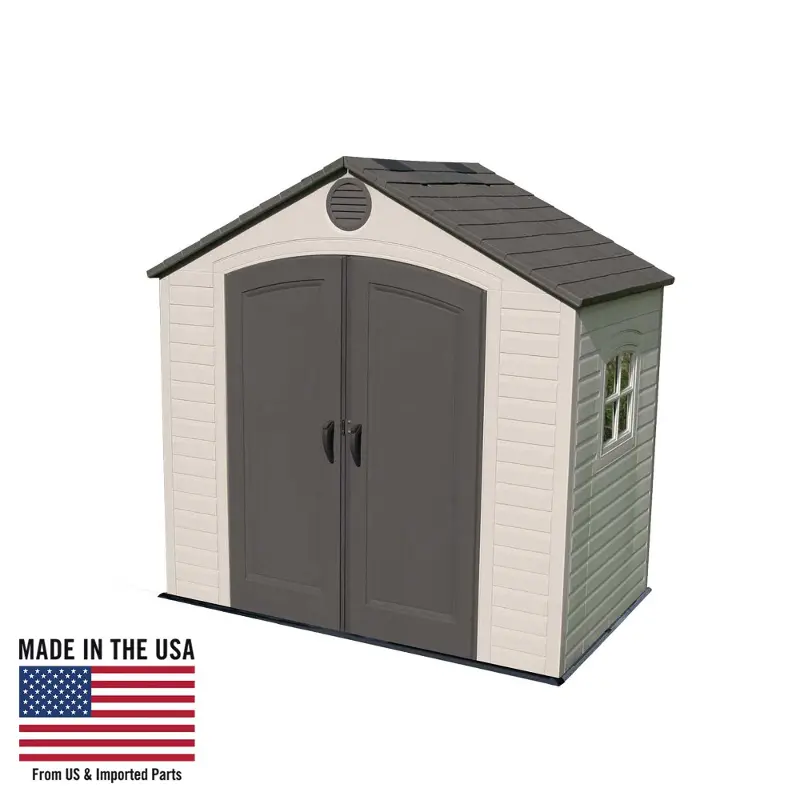 Lifetime 8 ft. x 5 ft. Outdoor Storage Shed