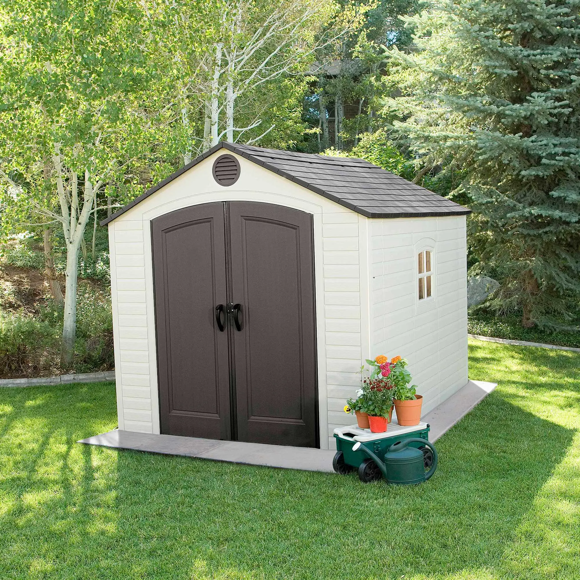 6405 Lifetime 8 ft. x 10 ft. Outdoor Storage Shed-2