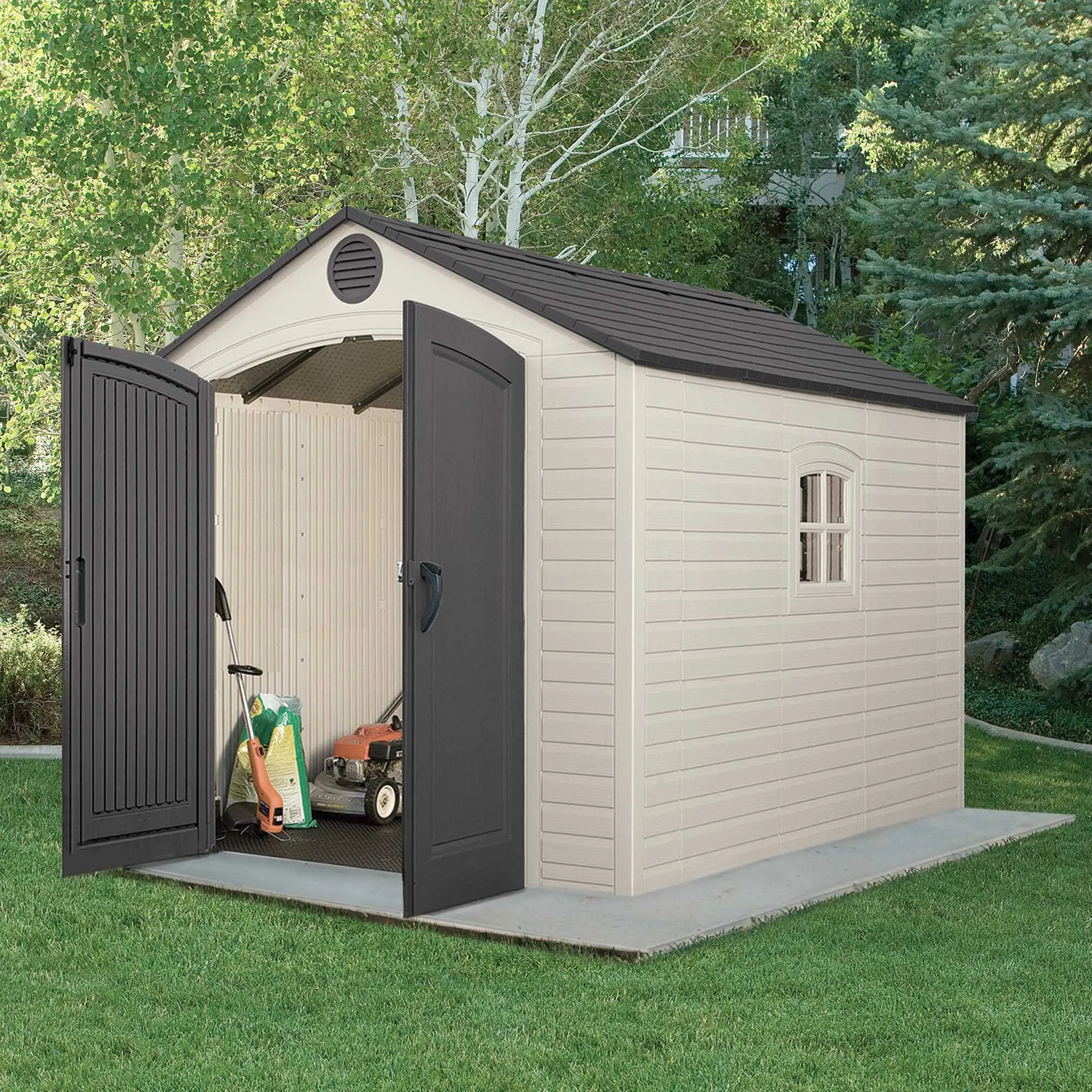 6405 Lifetime 8 ft. x 10 ft. Outdoor Storage Shed-3