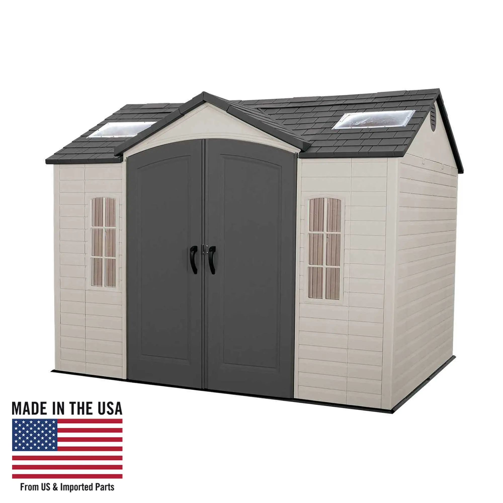60005 Lifetime 10 ft. x 8 ft. Outdoor Storage Shed-1