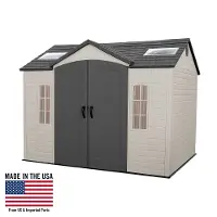 60005 Lifetime 10 ft. x 8 ft. Outdoor Storage Shed