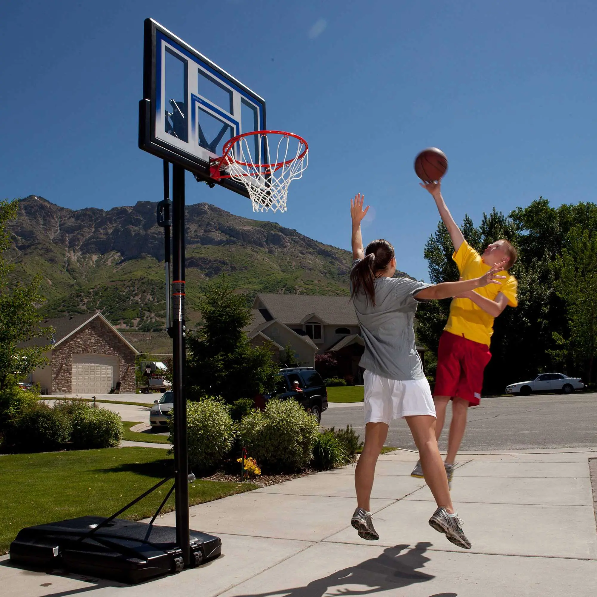 51550 Lifetime 48 Inch Portable Courtside Basketball Hoop-5