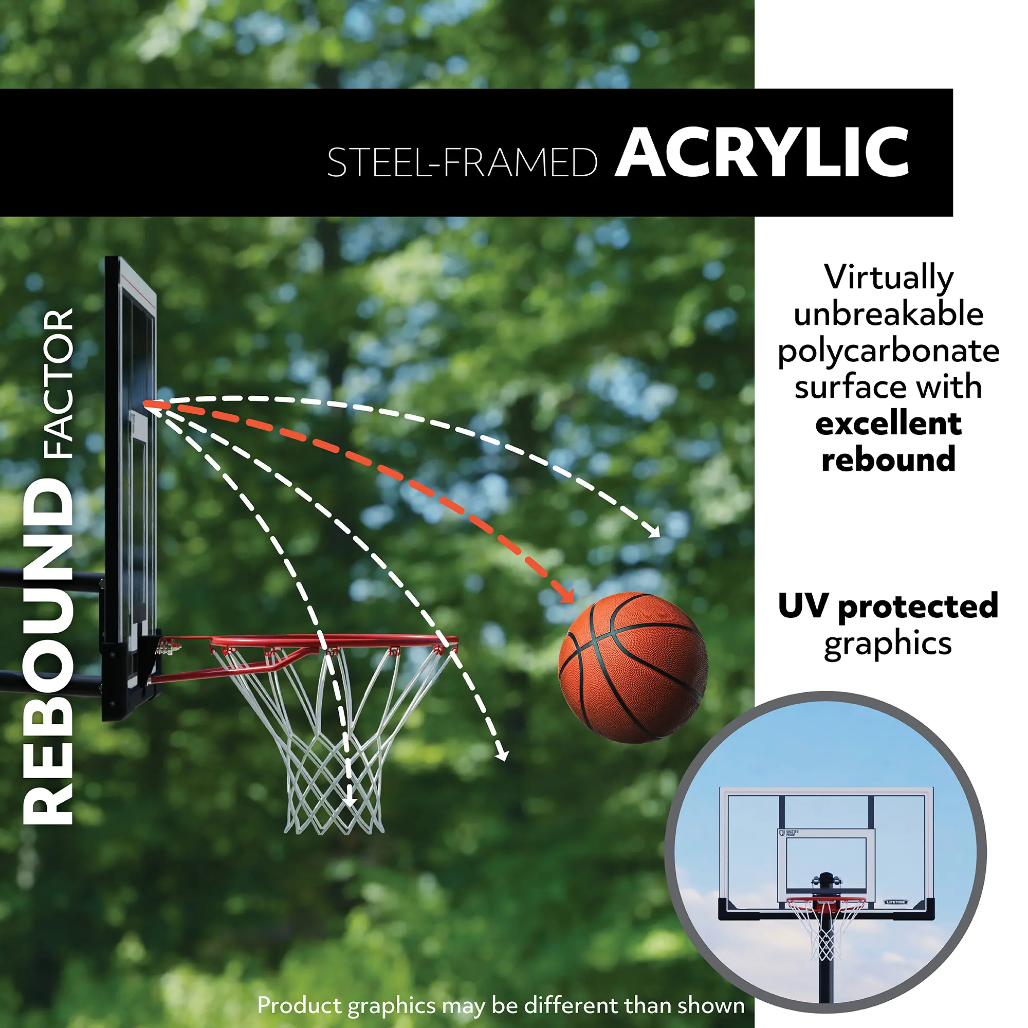 71522 Lifetime 54 Inch Portable Basketball Hoop-5