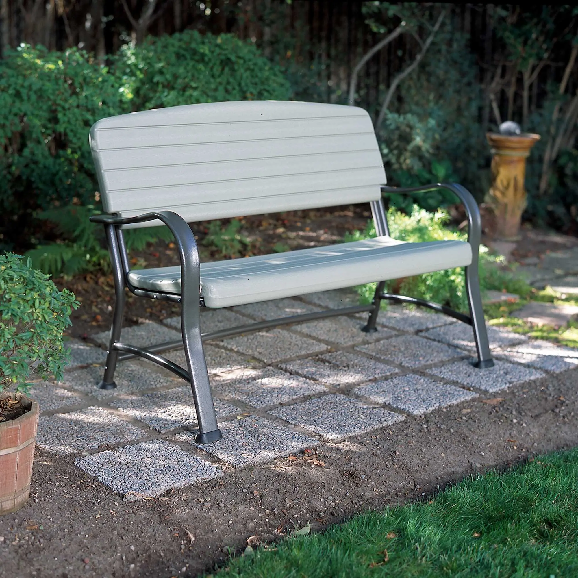 2871 Lifetime Large Outdoor Glider Bench-2
