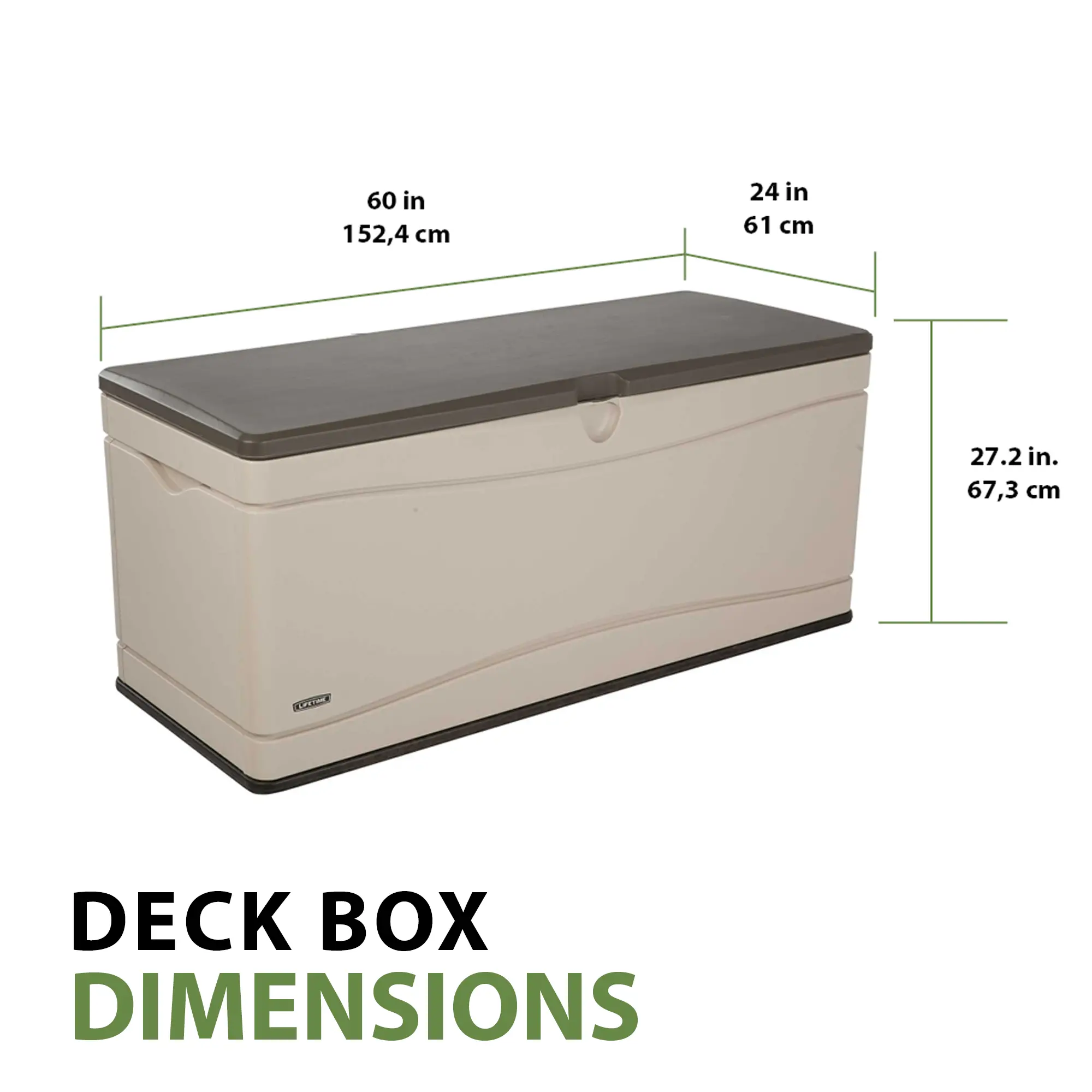 60012 Lifetime 130 Gallon Outdoor Storage Box-6