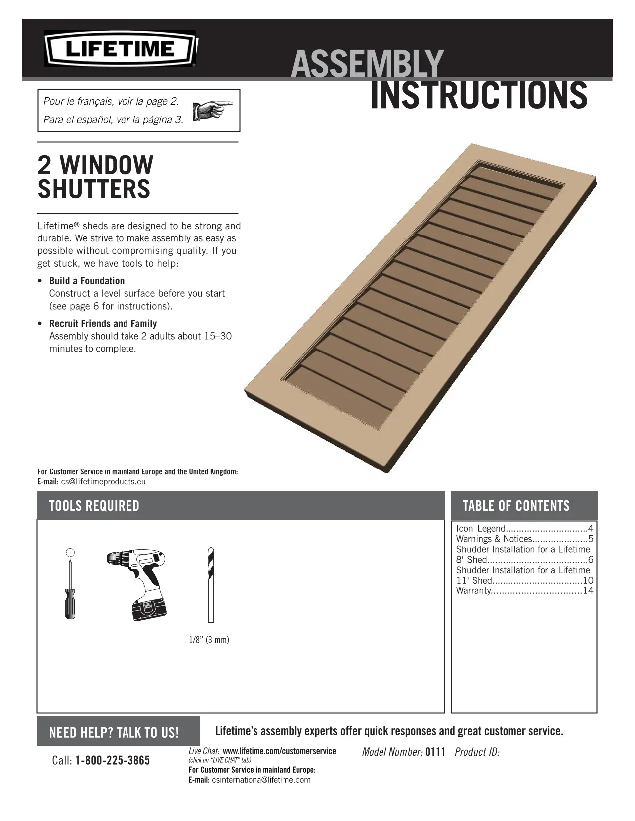 0111 Lifetime Shed Shutter Kit-5