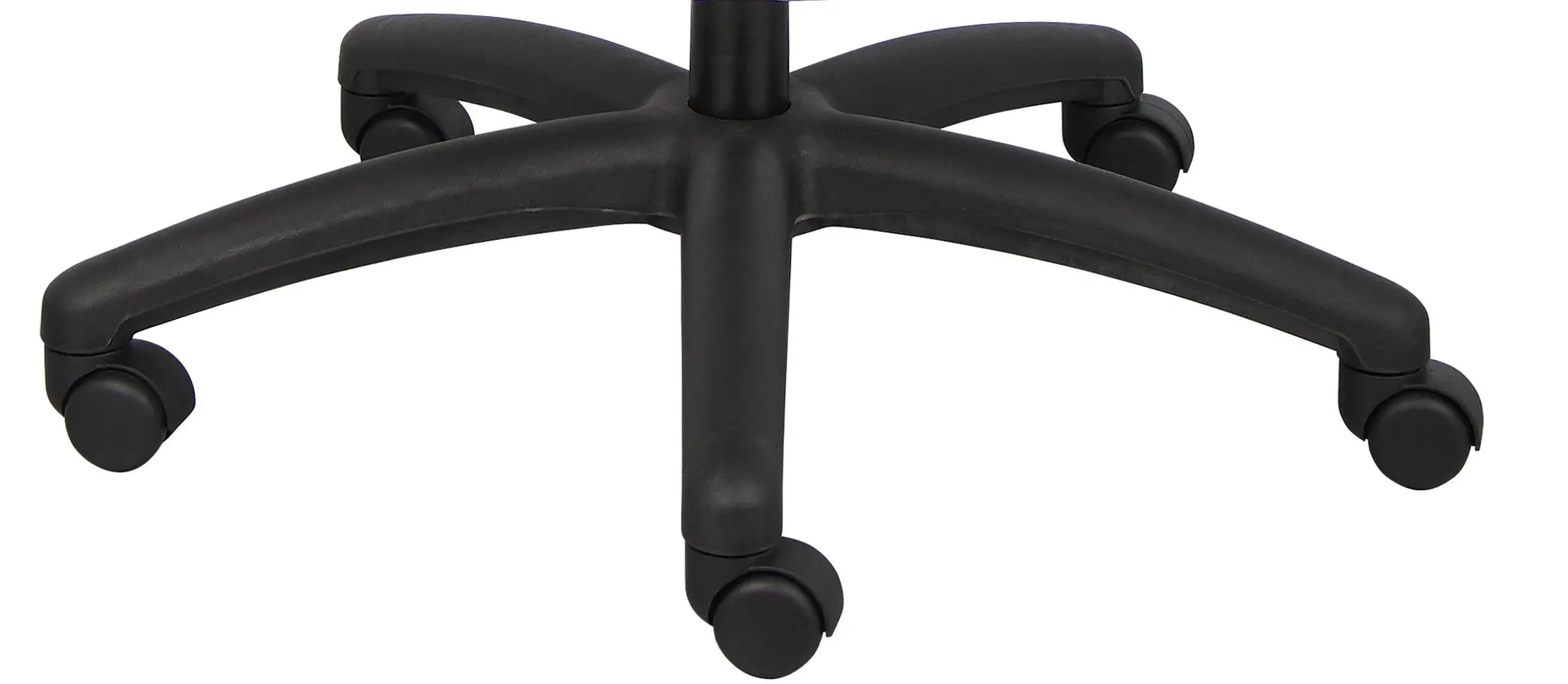 Black LeatherPlus Office Chair-3