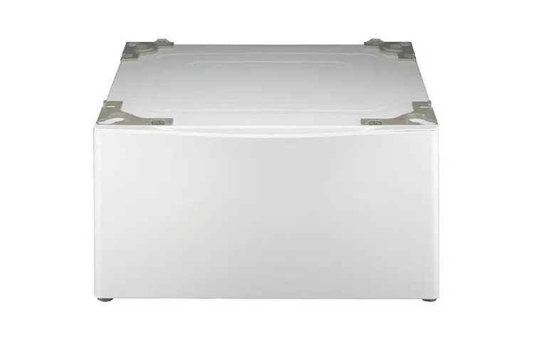 WDP4W LG 27 Inch Laundry Pedestal - White-1
